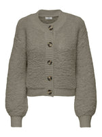 Eira cardigan ecru, groen of walnut