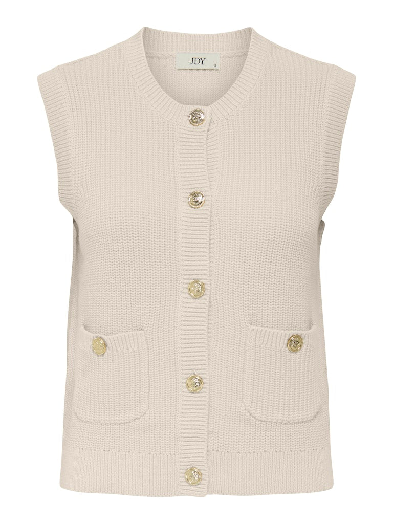 Stella vest ecru of donkerblauw
