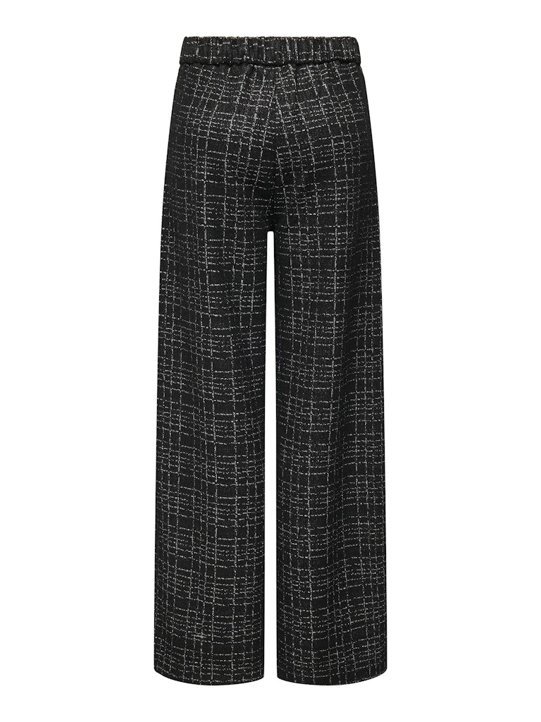 Dorit pant zwart of zwart-wit ruit