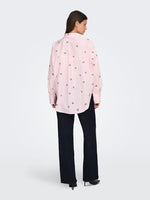 Nelly loose shirt ballerina fig bow