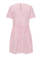 Mio short dress pink fig