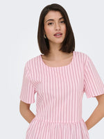 Mio short dress pink fig