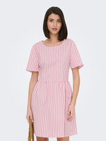Mio short dress pink fig