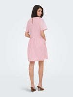 Mio short dress pink fig
