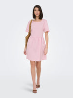 Mio short dress pink fig