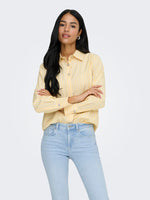 Soho striped shirt double cream