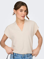 Joy top beige