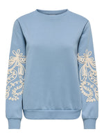 Mesa Mindy sweater zwart of lichtblauw