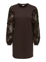 Fairview sweat dress bruin of zwart
