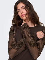 Fairview sweat dress bruin of zwart