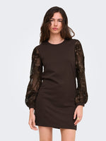 Fairview sweat dress bruin of zwart