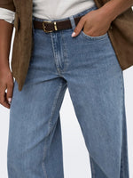 Ruby wide jeans grey blue denim