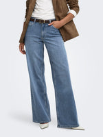 Ruby wide jeans grey blue denim