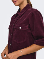 Shiraz dress bordeaux, khaki of donkerbruin