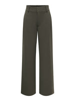 Geggo occasion pant taupe, olive of zwart