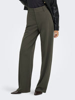 Geggo occasion pant taupe, olive of zwart
