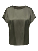 Fifi top olijf of bruin