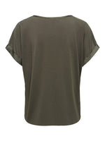 Fifi top olijf of bruin