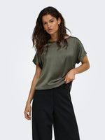 Fifi top olijf of bruin