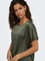 Fifi top olijf of bruin