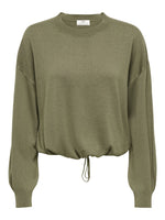 Agnes tie string pull beige of khaki