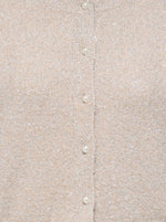 Nadine cardigan glitter zwart, ecru of rum raisin