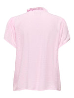 Lima dot top lichtblauw, roze of ecru