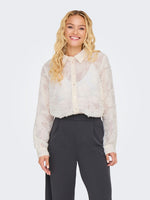 Maia shirt ecru of lichtgroen