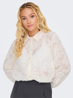 Maia shirt ecru of lichtgroen
