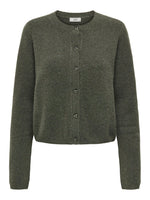 Chloe cardigan khaki of bordeaux