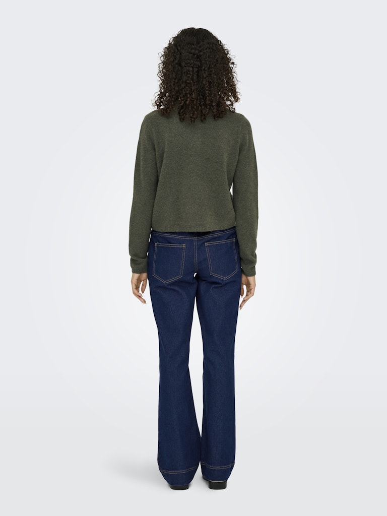 Chloe cardigan khaki of bordeaux