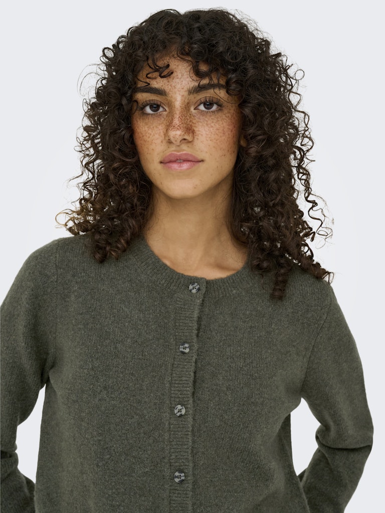 Chloe cardigan khaki of bordeaux