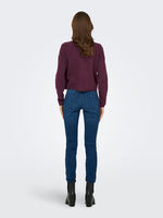 Chloe cardigan khaki of bordeaux