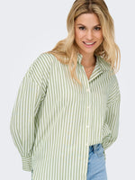 Vesper loose shirt laurel green