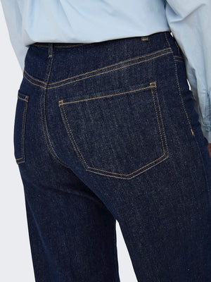 Felina Fina wide jeans dark blue rinse