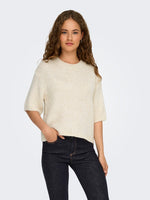 Linea pull lichtroze of ecru