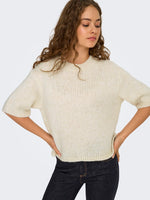 Linea pull lichtroze of ecru