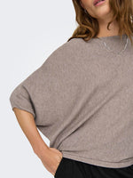 New Behave batsleeve petrolgroen of beige