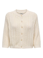 Susannah short cardigan zwart of ecru