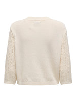 Susannah short cardigan zwart of ecru