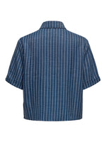 Power shirt bruin, saliegroen of blauw