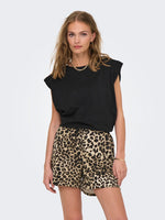 Mara bubble top wit, zwart of bordeaux