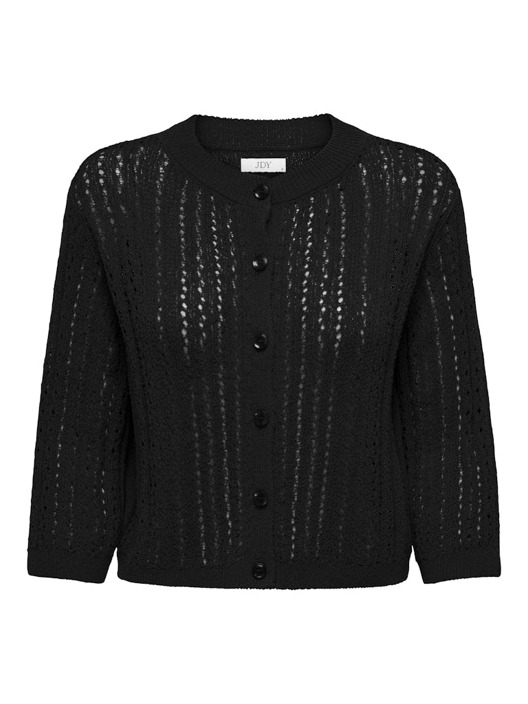 Susannah short cardigan zwart of ecru