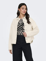 Noma jean jacket khaki, lichtblauw of ecru