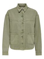 Noma jean jacket khaki, lichtblauw of ecru