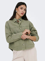 Noma jean jacket khaki, lichtblauw of ecru