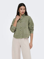 Noma jean jacket khaki, lichtblauw of ecru