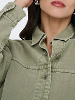 Noma jean jacket khaki, lichtblauw of ecru