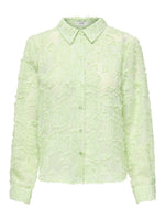 Maia shirt ecru of lichtgroen