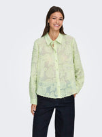 Maia shirt ecru of lichtgroen
